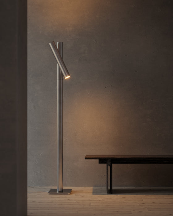Pivot Floor Lamp, Aluminium