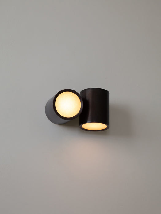 Pivot Wall Light, Darkened Brass