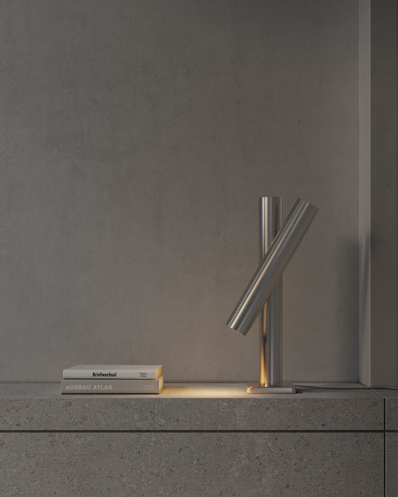 Pivot Table Lamp, Aluminium